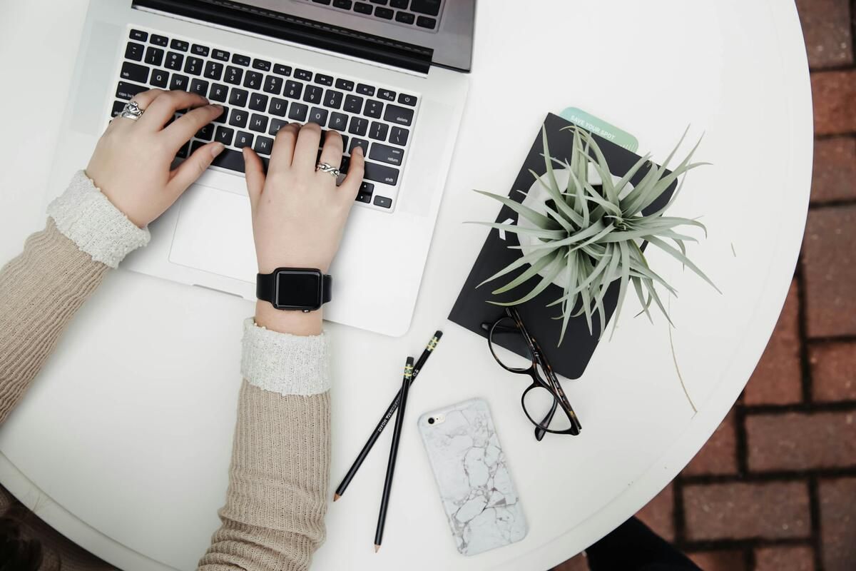 taking an online assessment for mental health