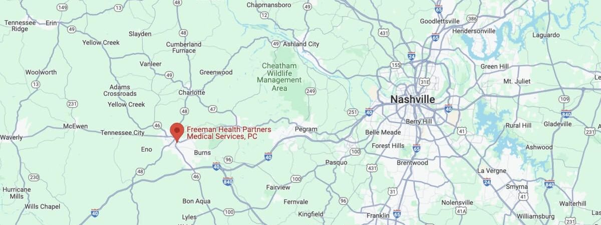 freeman-health-partners-tennessee-location-map