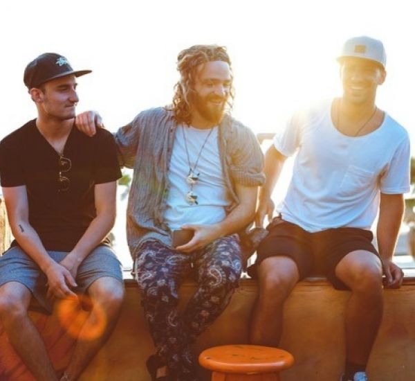 three men hanging out as they recover from mental health